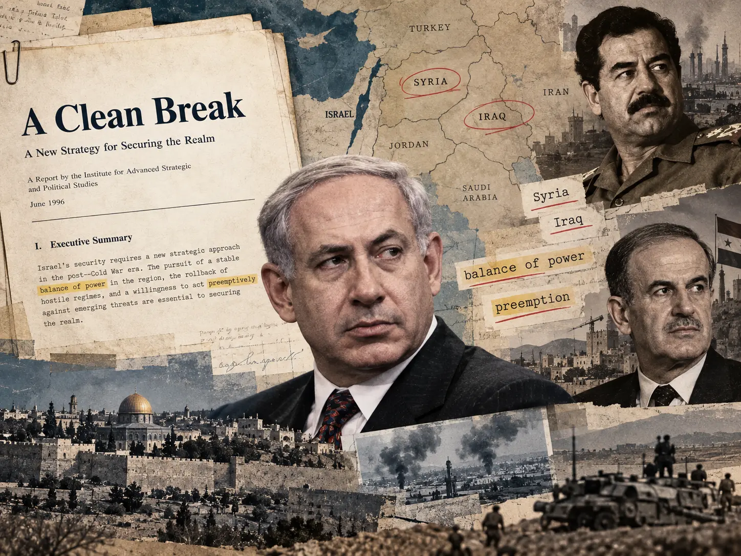 A Clean Break – Irak, Syria i nowa strategia Izraela z 1996 roku